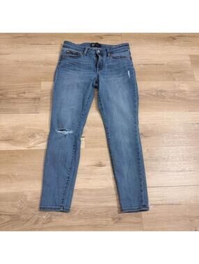 Gap Denim Leggings Women's 27R Distressed
